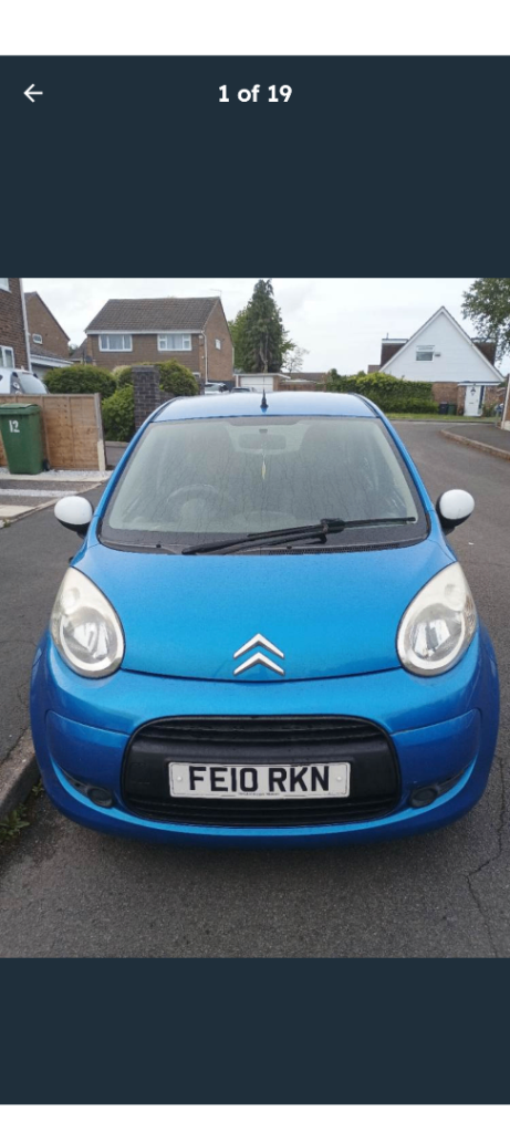 Citroen, C1, Hatchback, 2010, Manual, 998 (cc), 5 doors