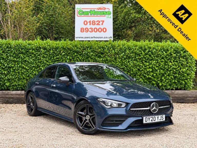 2020 20 MERCEDES-BENZ CLA 1.3 CLA200 AMG LINE (PREMIUM 2) COUPE 4DR PETROL 7G-DC