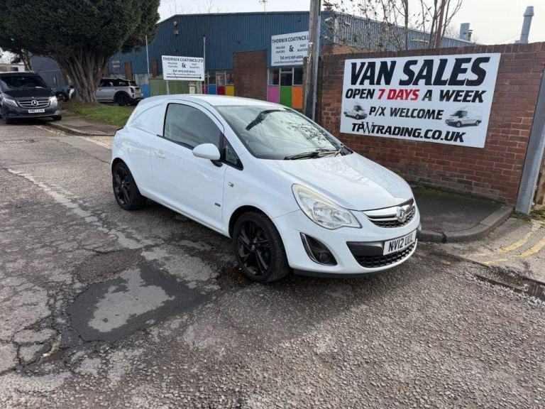 2012 12 VAUXHALL CORSA VAN 1.3 CDTI 16V SPORTIVE CAR DERIVED VAN 3DR DIESEL MANU