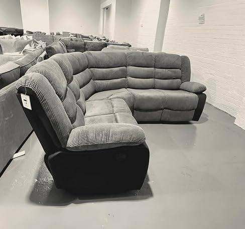 Durable Roma Corner Recliner Sofa 🏡 25% Off Amazing Discount - Same Day Delivery COD Available **