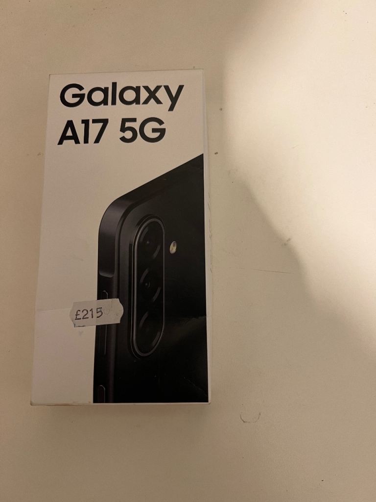 Samsung Galaxy A17 5G 128GB– Brand New, Black