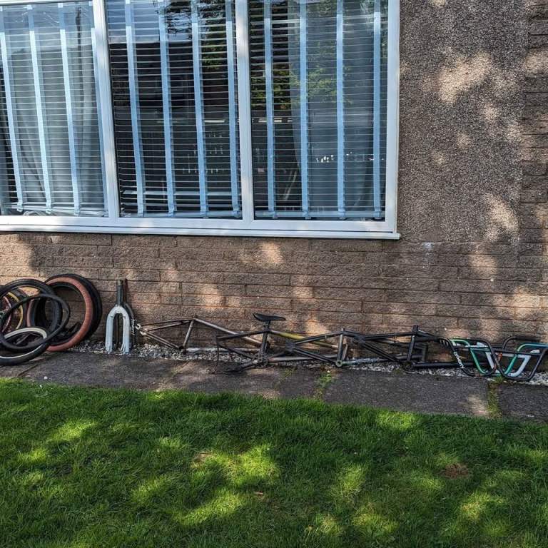 Job Lot of BMX Spares, frames, forks etc
