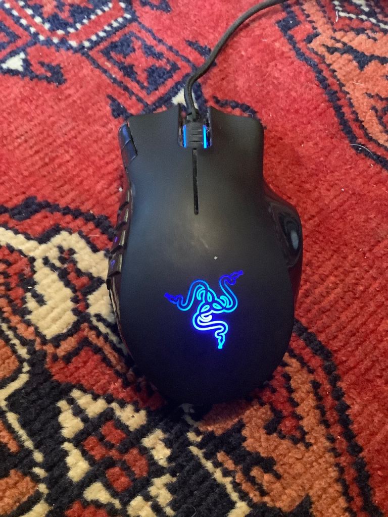 🐁 RAZER NAGA MOLTEN MMO GAMING MOUSE 🖥️ 