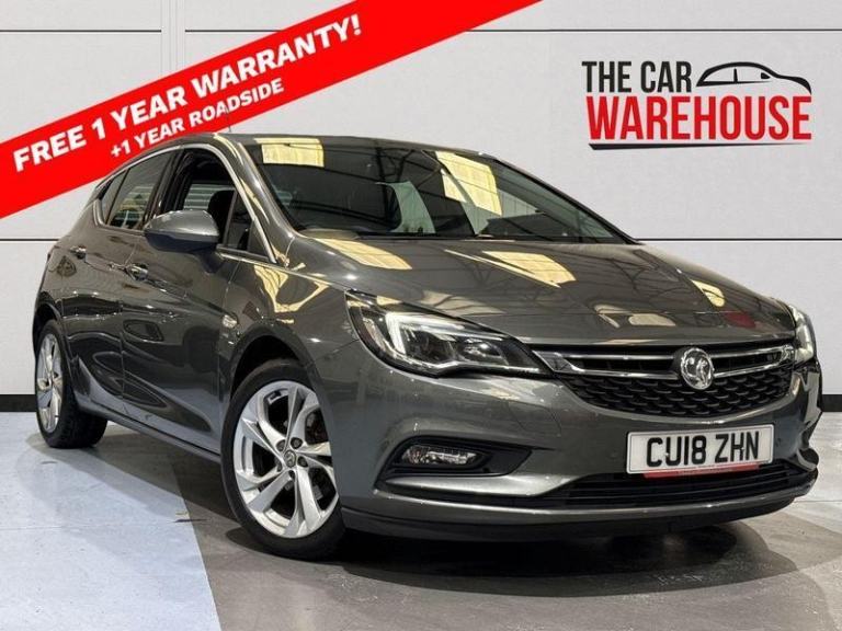 2018 Vauxhall Astra 1.4i 16V SRi 5dr Manual Hatchback Petrol Manual