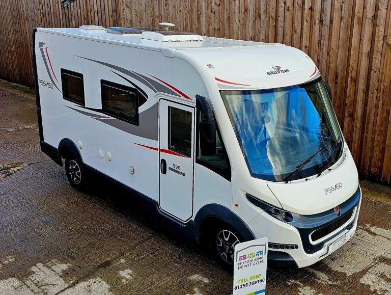 Rollerteam Pegaso 590 2020 4 berth/belt A Class motorhome 23k 5.9m 3500kgs
