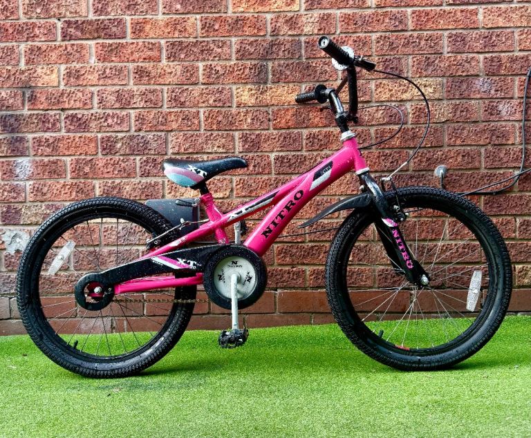 🔸Refurbished🔸 PINK NITRO XTZ20 GIRLS BMX STYLE BIKE 