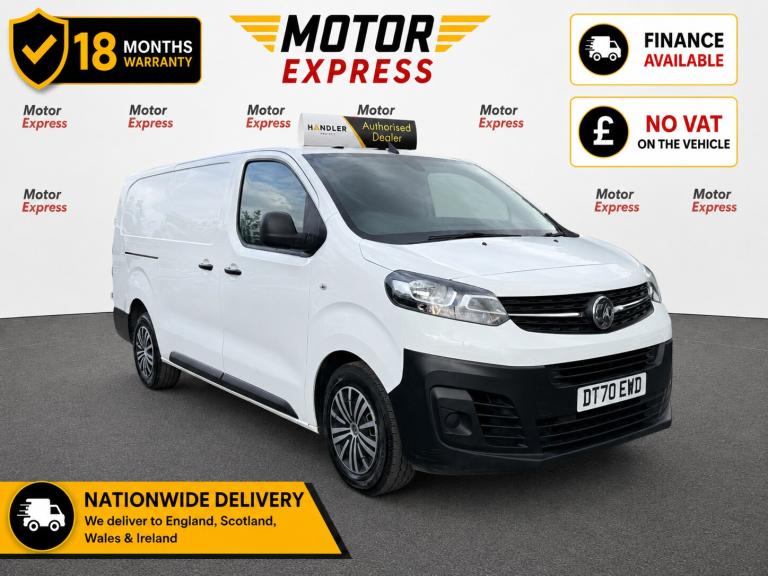 2021 Vauxhall Vivaro 2900 1.5d 100PS Dynamic H1 Van PANEL VAN Diesel Manual