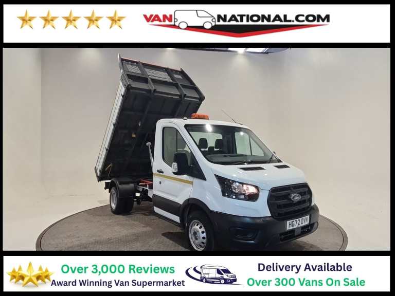2022 Ford Transit 2.0 350 ECOBLUE LEADER DRW 130 BHP TIPPER Tipper Diesel Manual