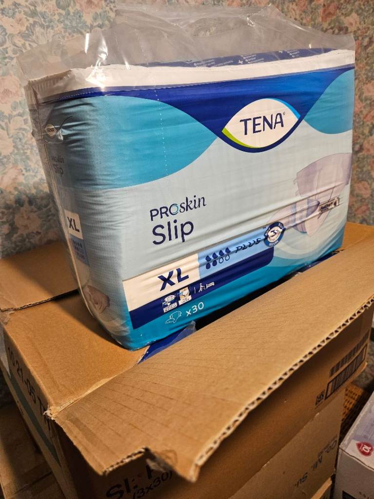 Adult XL incontinence  nappies