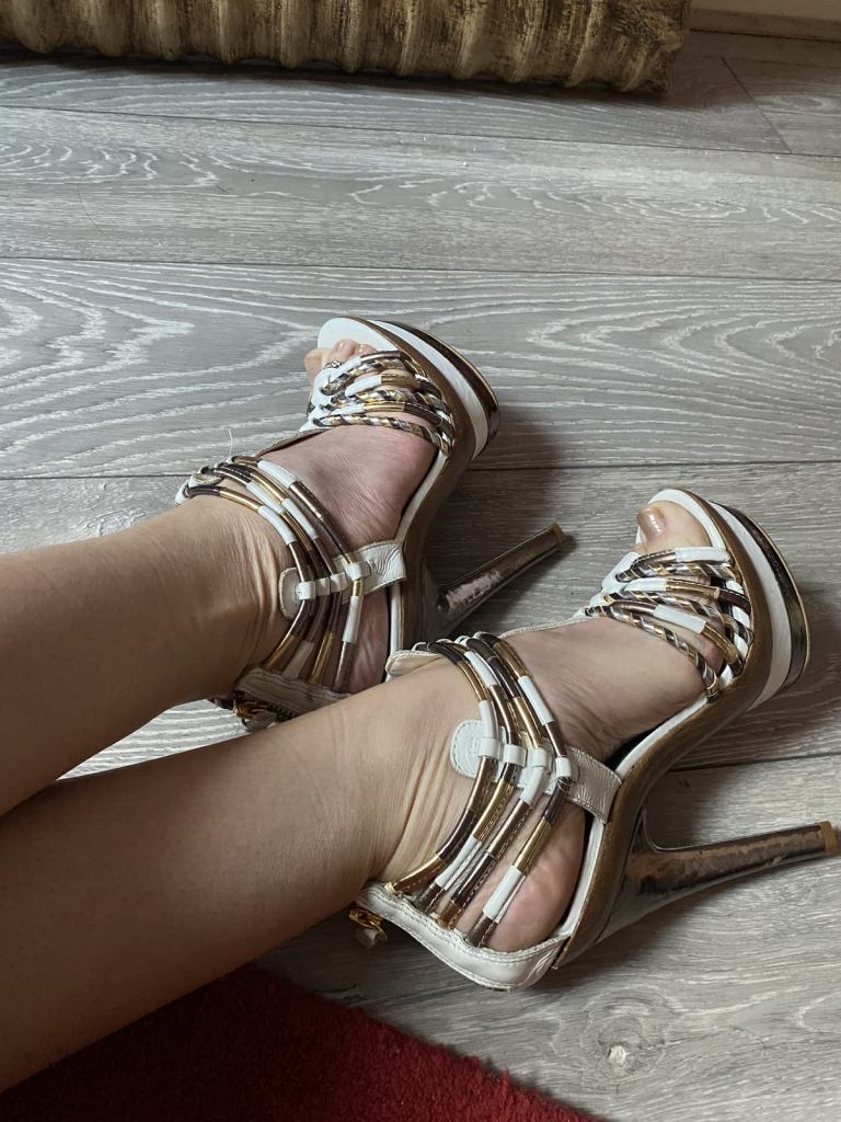 My Kurt Geiger gladiator heels