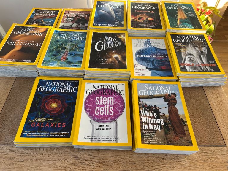 National Geographic Magazines