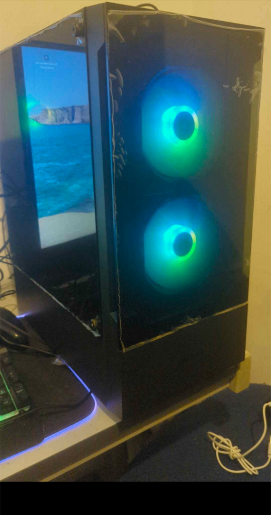 Dark Colour AM4 PC 1080P DESKTOP