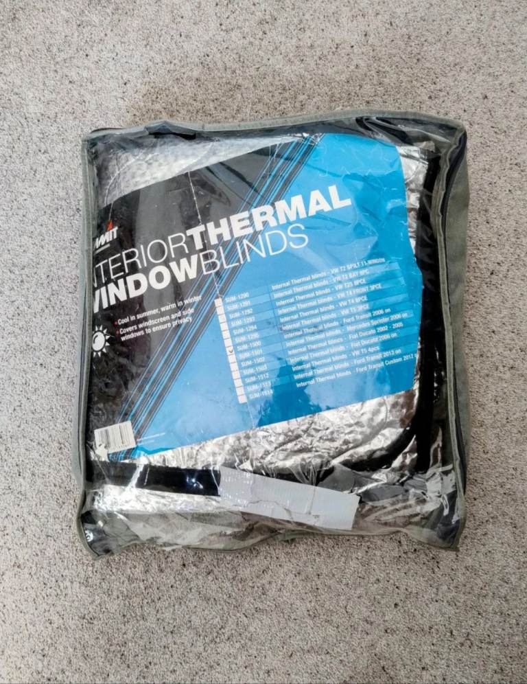 Ford transit thermal blinds 