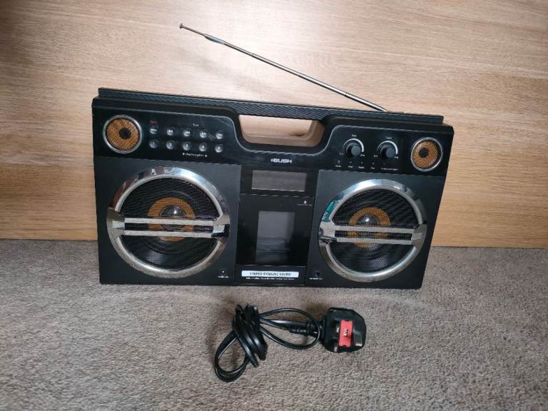 Bush Boombox Portable Speaker with Radio