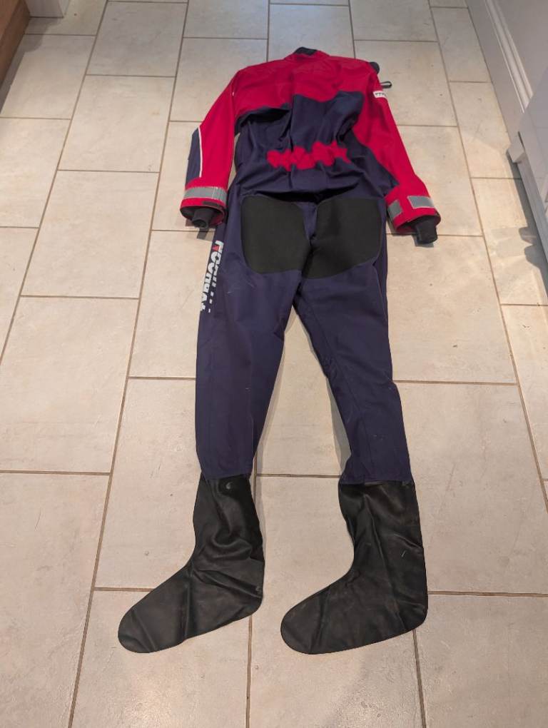 Typhoon Racer Dry suit , Large, and Crewsaver, onepiece extra large under fleece.  