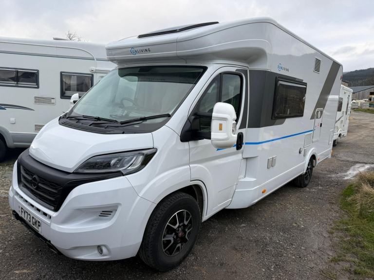 2023 - Adria Sunliving S70DF - 2.2ltr - 12,000 Miles - 5 Berth / 5 Belts 