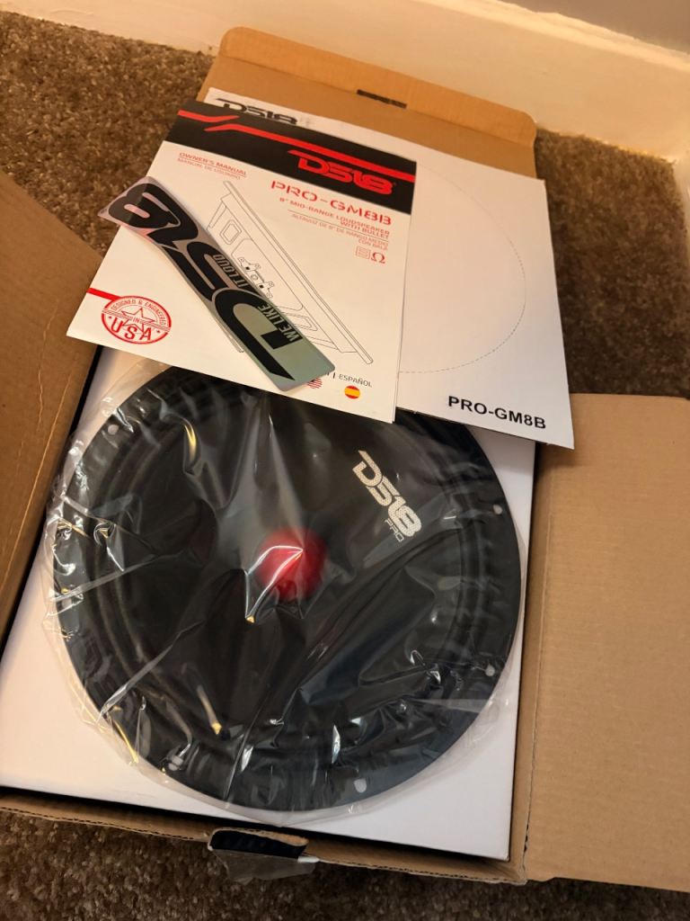 Ds18 pro 8inch speaker