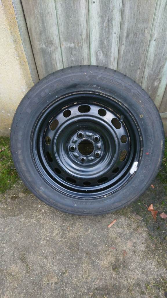 Tyre 205/55R16 91W on wheel for Mazda 6 - Never used