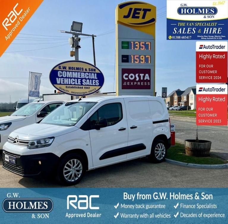 2022 Citroen Berlingo ENTERPRISE 1.5 BLUEHDI 100 BHP L1 H1 *DIRECT HOUSING TRUST* PANEL VAN Diese...