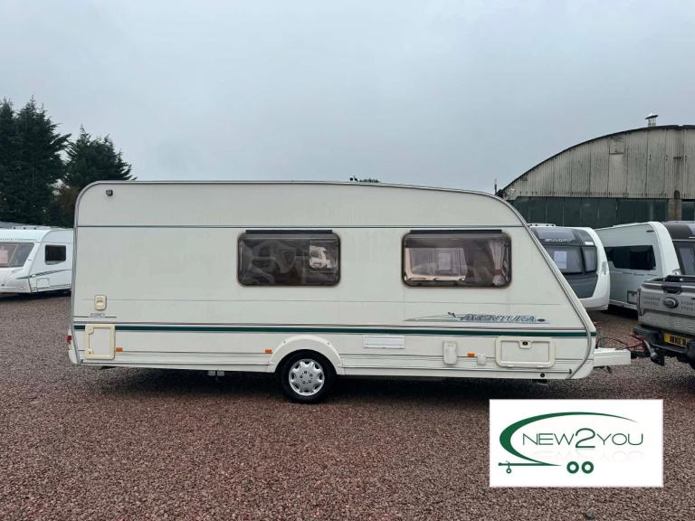 2001 Abbey Adventura 320 4 Berth Caravan - STOCK H029