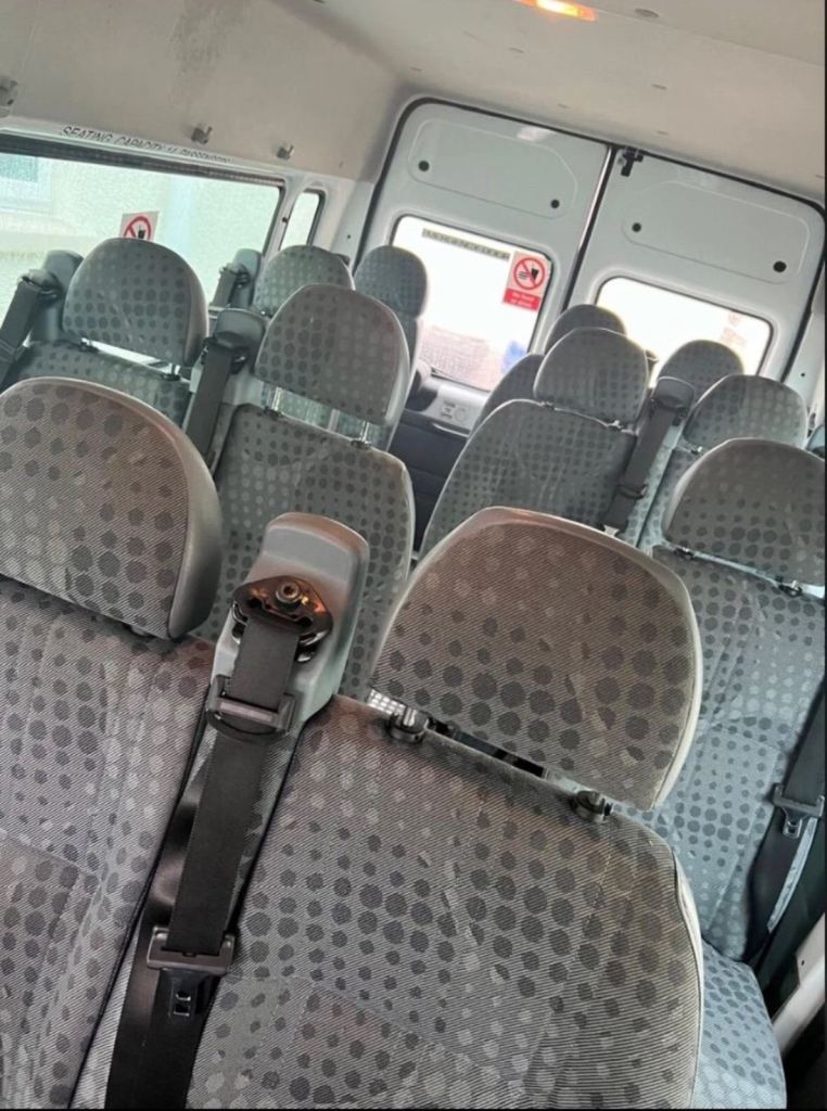 Ford Transit Minivus Seats