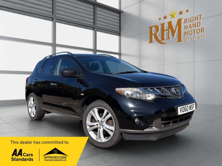 2010 Nissan Murano 2.5 dCi SUV 5dr Diesel Auto 4WD Euro 5 (190 ps) SUV Diesel Automatic