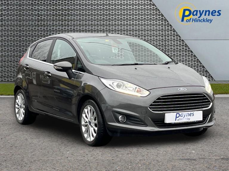 2017 Ford Fiesta 5 Dr Titanium X 1.0L 125PS 5 Speed in Titanium Grey LOW MILES 