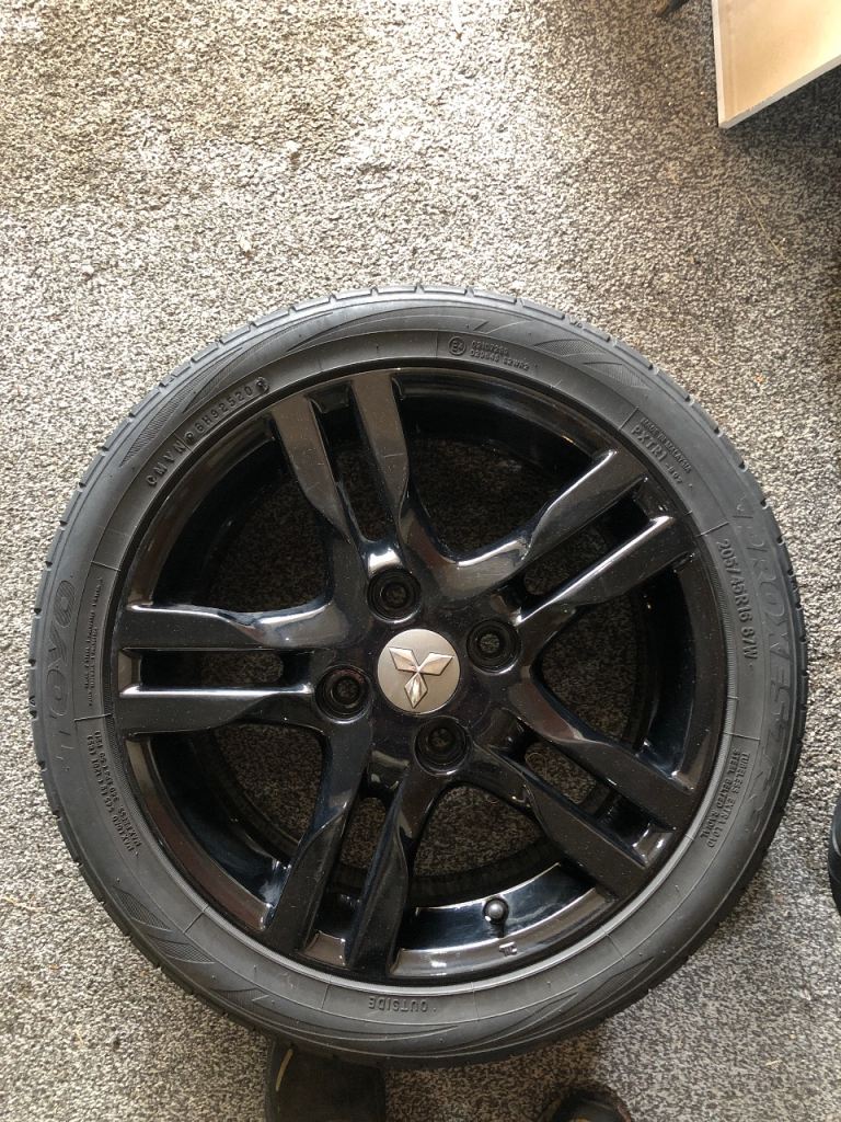 Mitsubishi Colt Ralliart Wheels