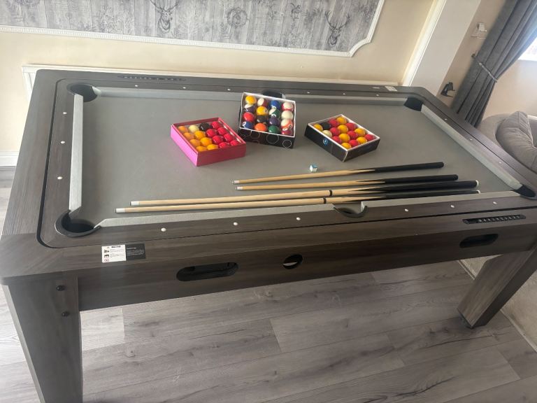 4 in 1 Dining 7ft Games Table