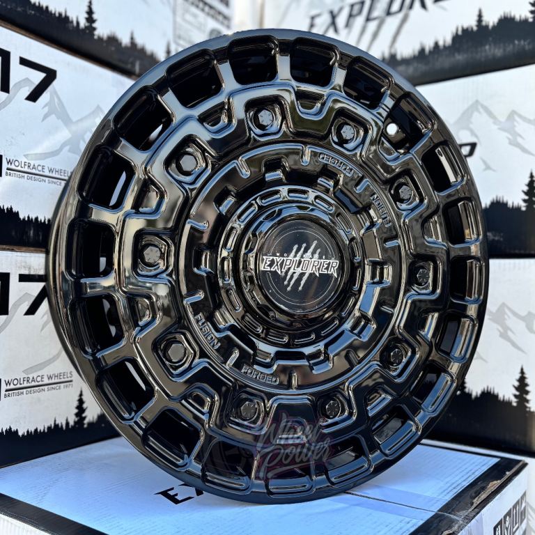 17” 5x108 Vivaro Expert Dispatch Connect Load Rated Alloys New Wolverine Wheels