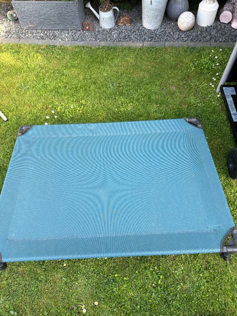Raised pet bed