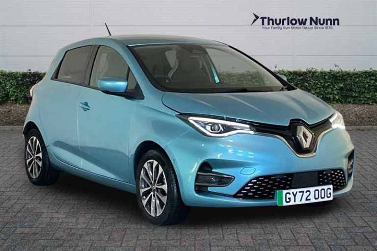 2022 Renault Zoe 100kW GT Line + R135 50kWh Rapid Charge 5dr Auto HATCHBACK ELECTRIC Automatic