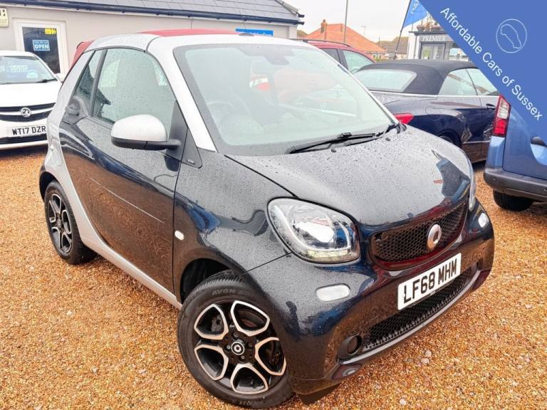 2018 smart fortwo 0.9 Turbo Prime Premium 2dr Auto CONVERTIBLE PETROL Automatic