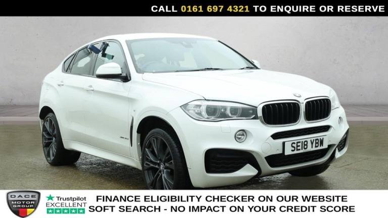 2018 BMW X6 3.0 30d M Sport Edition SUV 5dr Diesel Auto xDrive Euro 6 (s/s) (258 ps) COUPE Diesel...