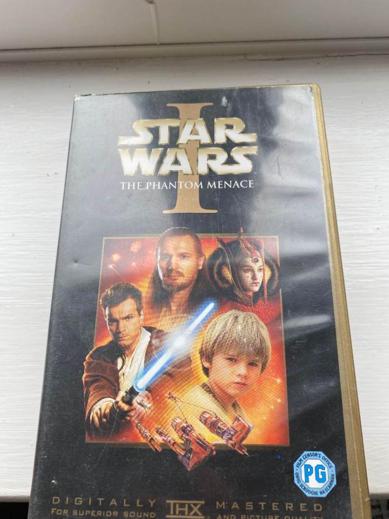 VHS Star Wars 1 video good condition