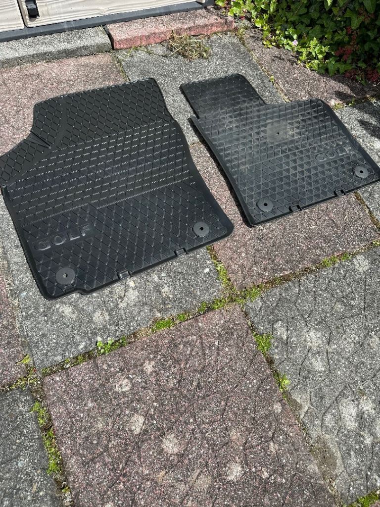 Genuine rubber vw Volkswagen Golf car mats