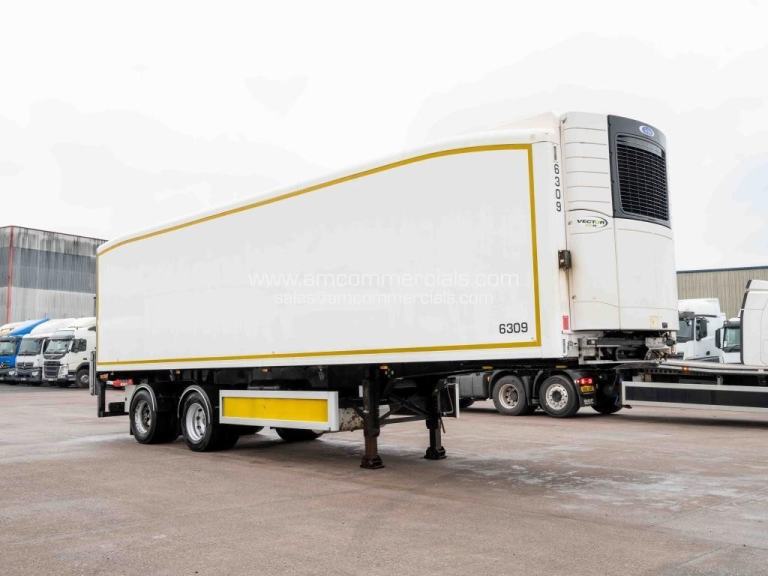 SOLOMON MULTI-TEMP REAR STEER TANDEM AXLE URBAN FRIDGE TRAILER