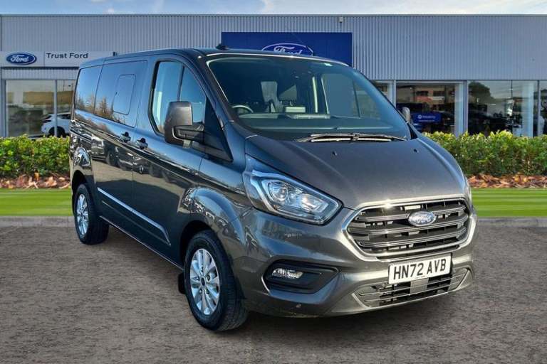 2022 Ford Transit Custom 320 Limited AUTO L1 SWB Double Cab In Van FWD 2.0 EcoBlue 170ps Low Roof...