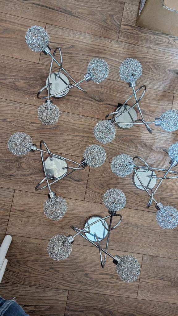 Beautiful ceiling lights x5