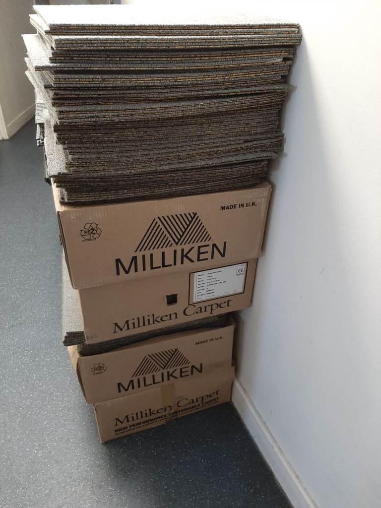 Milliken Carpet Tiles - Brand New, Grey