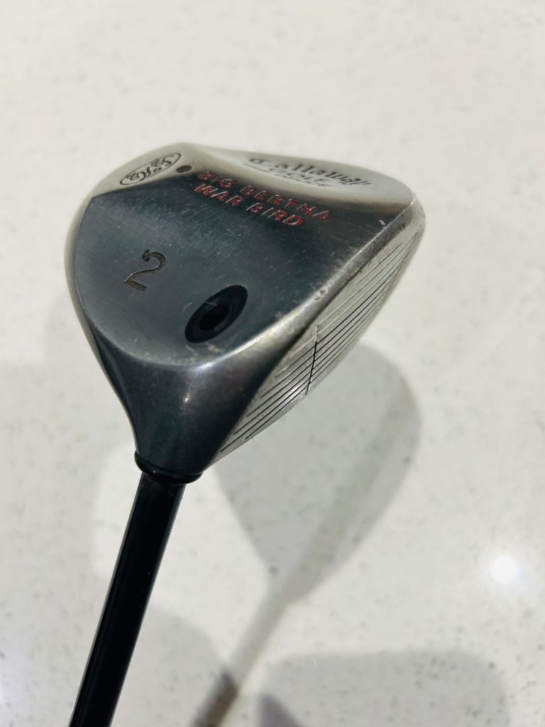 CALLAWAY BIG BERTHA WAR BIRD ‘THE DEUCE’ 2 WOOD.  R/H.