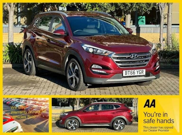 2016 Hyundai TUCSON 1.7 CRDi Blue Drive Premium DCT Euro 6 (s/s) 5dr ESTATE Diesel Automatic