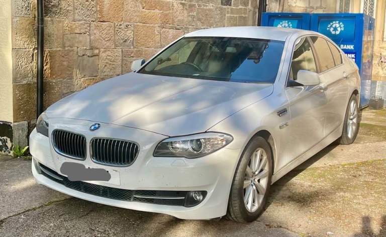 2013 BMW 520SE WHITE 4 DOOR SALOON