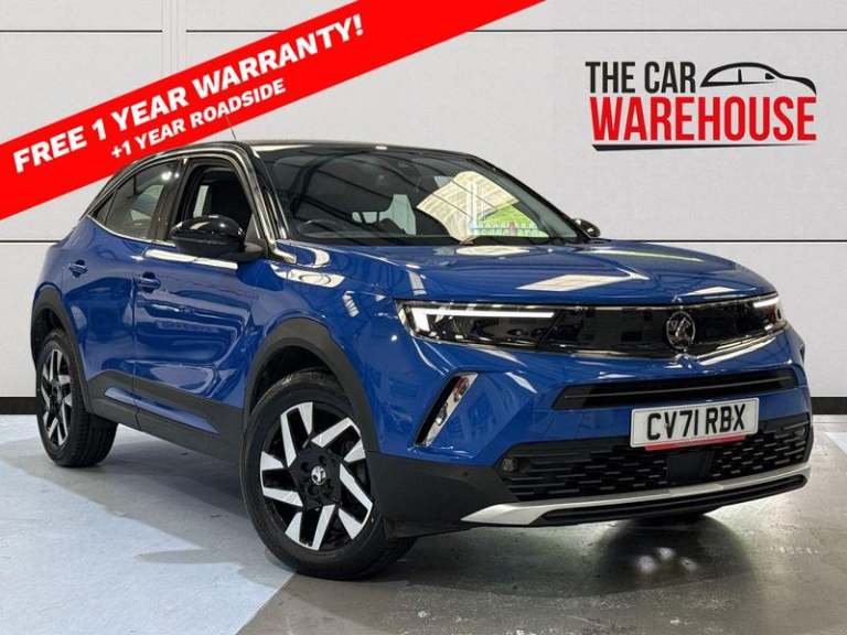 2021 Vauxhall Mokka 1.2 Turbo Elite Nav Premium 5dr Manual Hatchback Petrol Manual