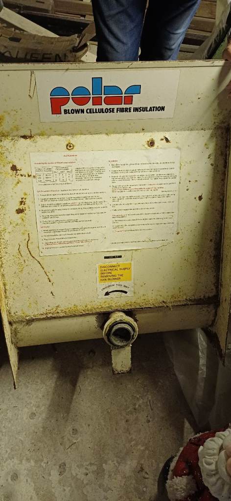 Polar Blown Cellulose Fibre Insulation Machine