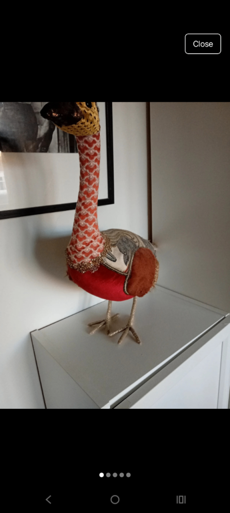 Feather & Fabric Goose – 52 cm