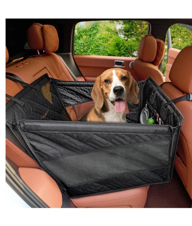 Kohree Dog Car Seat Hard Bottom