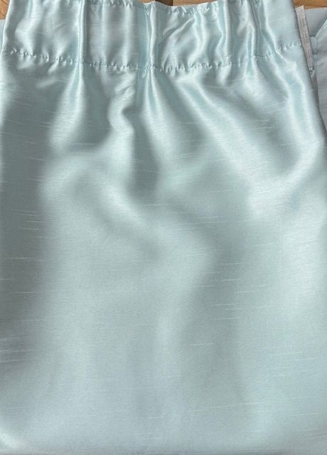 DUNELM PENCIL PLEAT LINED READY-MADE CURTAINS – 66” x 54”
