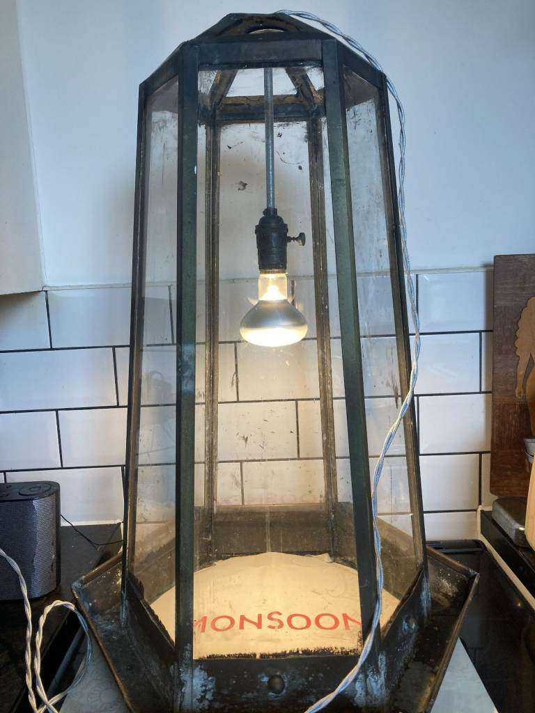 Industrial warehouse metal ceiling lamp 
