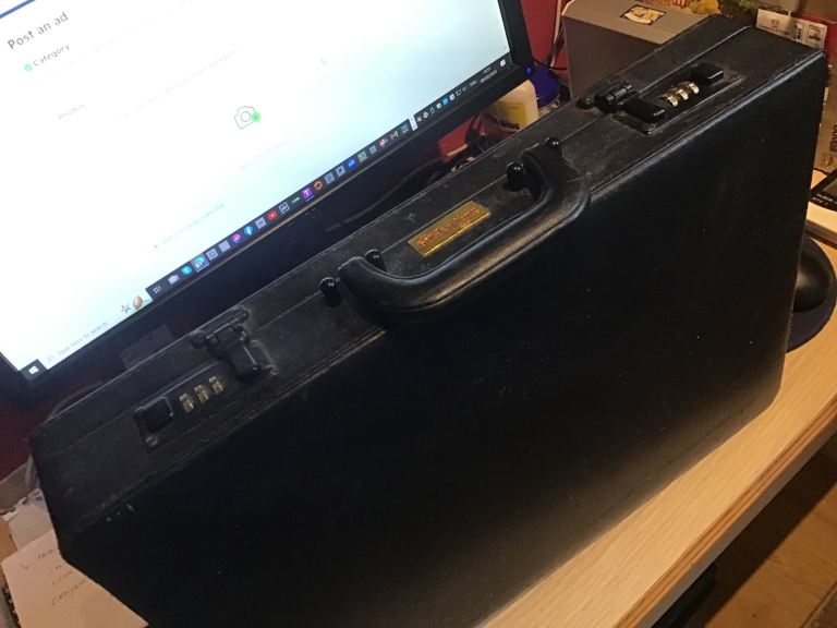 12’’ x  18’’ Brief Case used but still smart looking